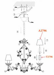 Подвесная люстра Odeon Light Tender  - 3